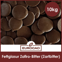 Lade das Bild in den Galerie-Viewer, Fettglasur - Zafiro "Dunkel" - 10kg

